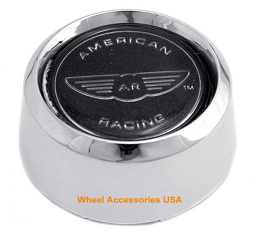 American Racing AR Center Cap AR500 Chrome SNAP IN PLASTIC - 000000004500100011 product image