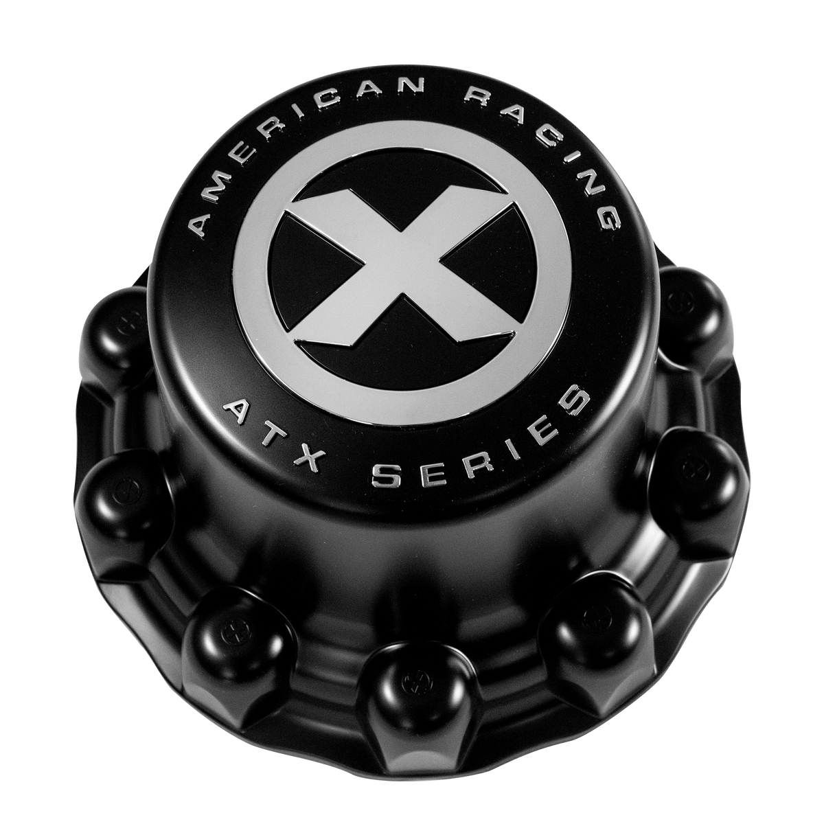 ATX FULL REAR SNAP ON Center Cap COVER Black - AO1900402B product image