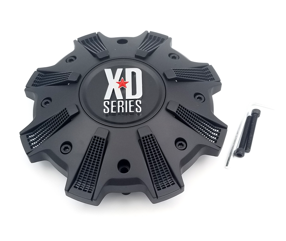 XD823 Center Cap - SATIN Black W/ Black INSERTS - M-989SB product image