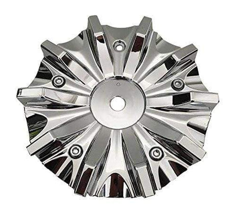 2 Crave Wheels H3-2410-C HE-2410 S1109-03 Chrome Wheel Center Cap - The Center Cap Store