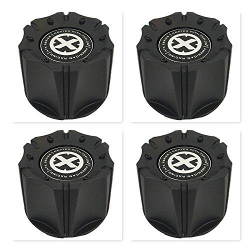 4 Pack American Racing ATX 1342106018 1342100011 1066K98 Black Wheel Center Cap - The Center Cap Store 4 Pack American Racing ATX 1342106018 1342100011 1066K98 Black Wheel Center Cap - The Center Cap Store