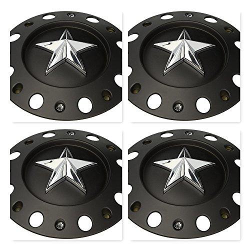 4 Pack KMC XD SERIES 775L239B Rockstar Dually Center Cap - The Center Cap Store 4 Pack KMC XD SERIES 775L239B Rockstar Dually Center Cap - The Center Cap Store