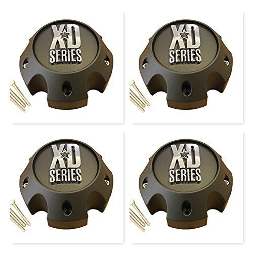 4 Pack KMC XD Series 796 797 798 Matte Black 5 Lug Wheel Rim Center Cap 1079L140A - The Center Cap Store 4 Pack KMC XD Series 796 797 798 Matte Black 5 Lug Wheel Rim Center Cap 1079L140A - The Center Cap Store