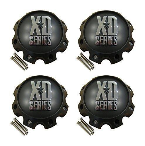 4 x KMC XD Series 441 796 797 798 800 801 8 Lug Flat Black Center Cap 1079L170 - The Center Cap Store 4 x KMC XD Series 441 796 797 798 800 801 8 Lug Flat Black Center Cap 1079L170 - The Center Cap Store