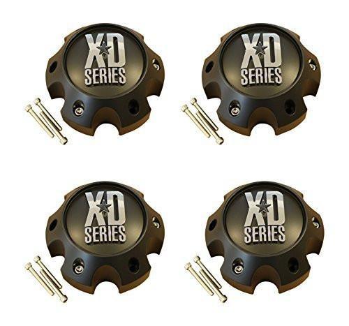 4 x KMC XD Series 796 797 798 Flat Black 6 Lug Wheel Center Cap 1079L140 FORD - The Center Cap Store 4 x KMC XD Series 796 797 798 Flat Black 6 Lug Wheel Center Cap 1079L140 FORD - The Center Cap Store