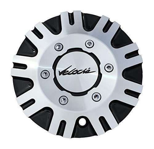 Veloche HY-CAP-02M C10955M Black and Machined Center Cap - The Center Cap Store Veloche HY-CAP-02M C10955M Black and Machined Center Cap - The Center Cap Store