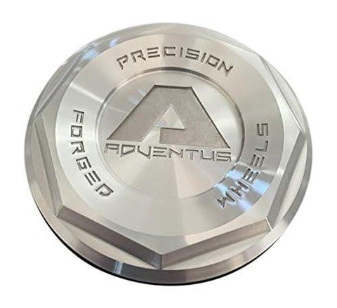 Adventus Precision Forged Wheels 015 Brushed Center Cap - The Center Cap Store
