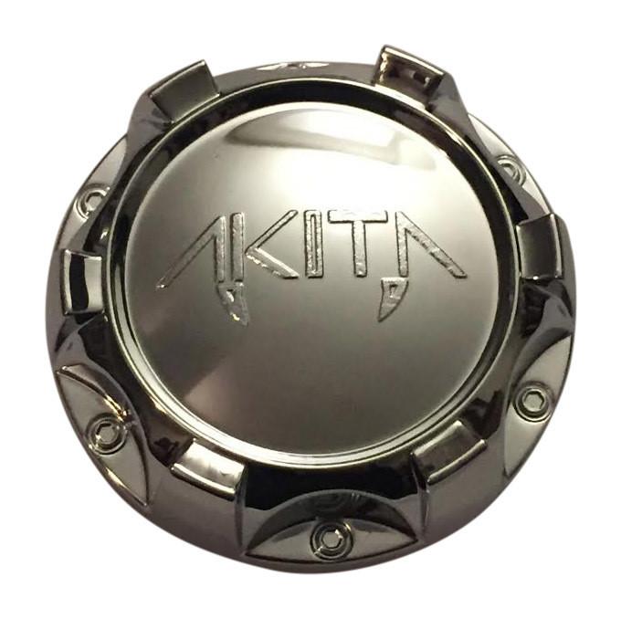 Akita Wheels 10931875F-1 Chrome Wheel Center Cap - The Center Cap Store Akita Wheels 10931875F-1 Chrome Wheel Center Cap - The Center Cap Store