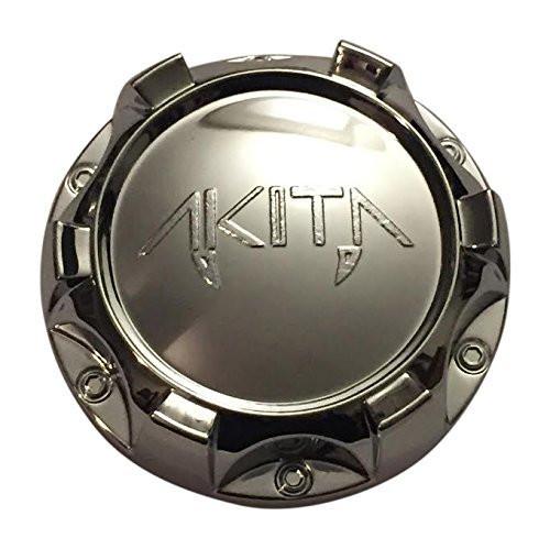 Akita Wheels 10931875F-1 Chrome Wheel Center Cap - The Center Cap Store Akita Wheels 10931875F-1 Chrome Wheel Center Cap - The Center Cap Store