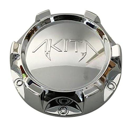 Akita Wheels MC480N101 Chrome Wheel Center Cap - The Center Cap Store Akita Wheels MC480N101 Chrome Wheel Center Cap - The Center Cap Store