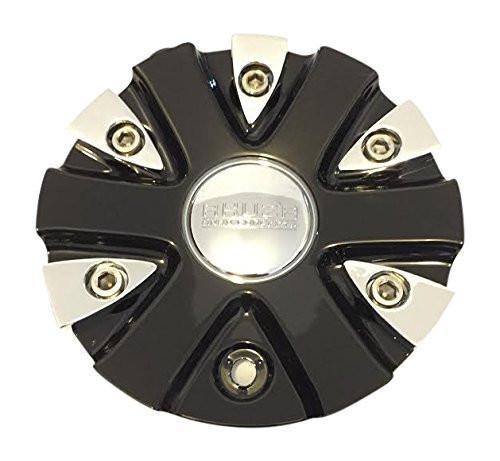 Akuza Big Papi EMR0712-CAR-CAP LG0610-53 Chrome and Black Center Cap - The Center Cap Store Akuza Big Papi EMR0712-CAR-CAP LG0610-53 Chrome and Black Center Cap - The Center Cap Store