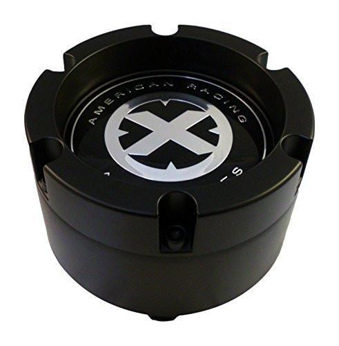 American Racing ATX 391K132 8 Lug Black Snap In 2pc Wheel Center Cap - The Center Cap Store American Racing ATX 391K132 8 Lug Black Snap In 2pc Wheel Center Cap - The Center Cap Store