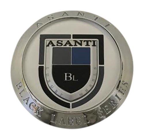 Asanti Black Label Series Wheels CT-36N Chrome Wheel Center Cap - The Center Cap Store Asanti Black Label Series Wheels CT-36N Chrome Wheel Center Cap - The Center Cap Store