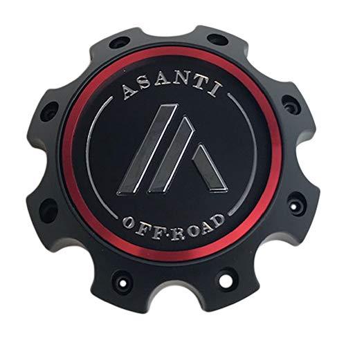 4 Pack Asanti Wheels Center Caps C-100 LG0607-25 – Gloss Black Authentic
