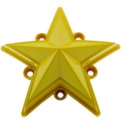 XDSTAR-YL-PK YELLOW XD SERIES COLORED REPLACEMENT STAR FOR ROCKSTAR CAPS (5 PACK) XDSTAR-YL-PK YELLOW XD SERIES COLORED REPLACEMENT STAR FOR ROCKSTAR CAPS (5 PACK)