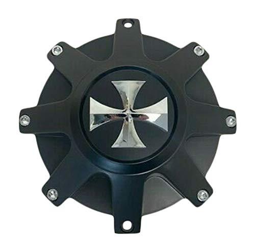 Cali Offroad 9100 Busted Wheel C109100MB Cross Logo Matte Black Wheel Center Cap - The Center Cap Store Cali Offroad 9100 Busted Wheel C109100MB Cross Logo Matte Black Wheel Center Cap - The Center Cap Store