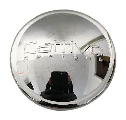 Cattivo Wheels PCW-6 Chrome Wheel Center Cap - The Center Cap Store Cattivo Wheels PCW-6 Chrome Wheel Center Cap - The Center Cap Store