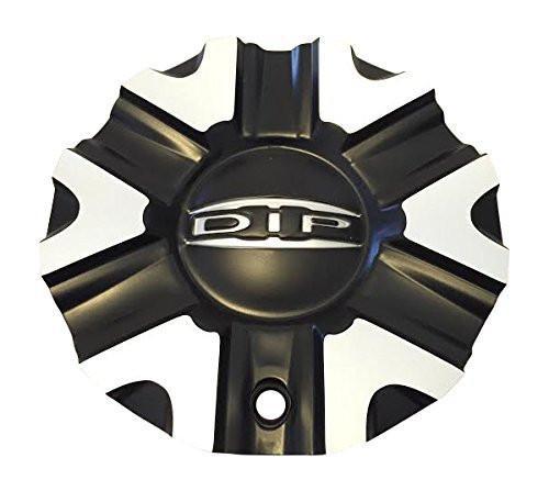 DIP D98 Hack Wheels C10D98B01 C614602CB7/M Black and Machined Center Cap - The Center Cap Store DIP D98 Hack Wheels C10D98B01 C614602CB7/M Black and Machined Center Cap - The Center Cap Store