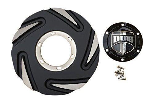 DUB Wheels CAP M-962BK10 CAP M-962 27300-15DT Black and Machined Center Cap - The Center Cap Store DUB Wheels CAP M-962BK10 CAP M-962 27300-15DT Black and Machined Center Cap - The Center Cap Store