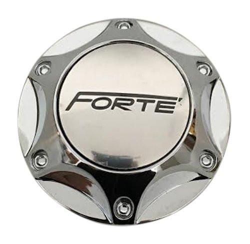 Forte Wheels 58872085F-1 Chrome Wheel Center Cap - The Center Cap Store Forte Wheels 58872085F-1 Chrome Wheel Center Cap - The Center Cap Store