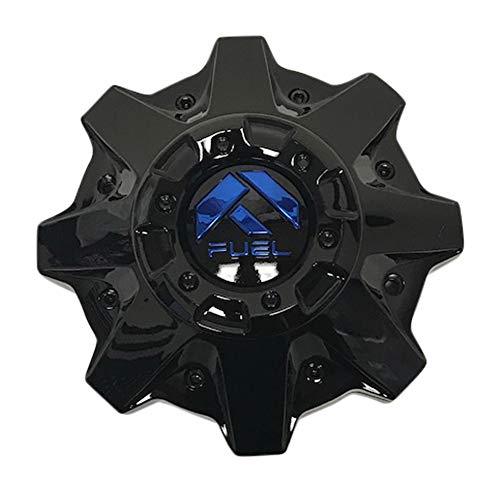 Fuel Offroad Wheels 1002-53GBK 1002-53 Gloss Black with Blue Logo Center Cap - The Center Cap Store Fuel Offroad Wheels 1002-53GBK 1002-53 Gloss Black with Blue Logo Center Cap - The Center Cap Store
