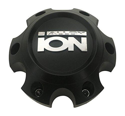 Ion Alloy C10134MB02 C-348-3 C10131502B Black Wheel Center Cap - The Center Cap Store
