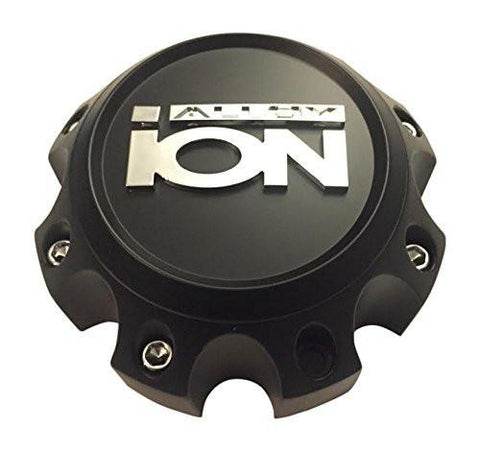 Ion Alloy C10135MB06 C-348-13 Matte Black Center Cap 8 Lug - The Center Cap Store