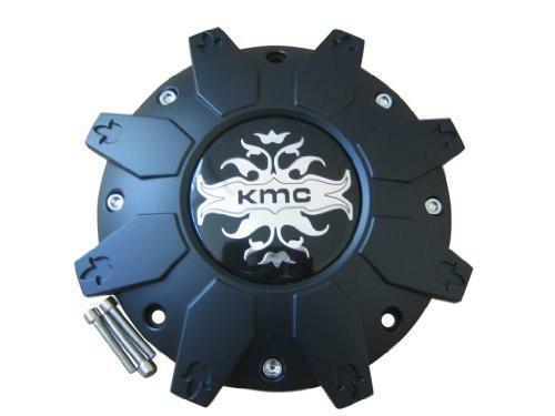 KMC 668 Vandal Matte Flat Black Center Cap 372L228 - The Center Cap Store KMC 668 Vandal Matte Flat Black Center Cap 372L228 - The Center Cap Store