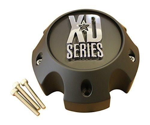 KMC XD Series Matte Black 5 Lug Wheel Rim Center Cap 1079L145A - The Center Cap Store KMC XD Series Matte Black 5 Lug Wheel Rim Center Cap 1079L145A - The Center Cap Store