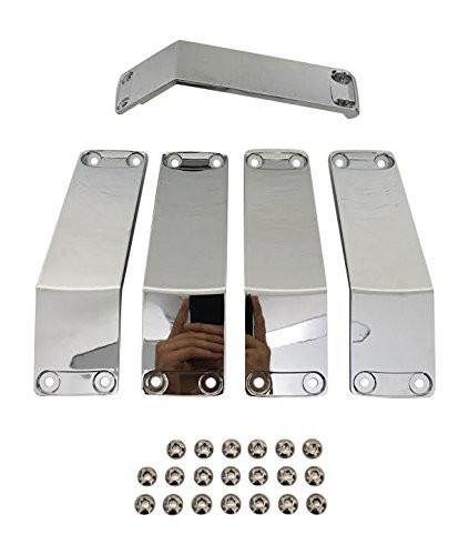 KMC XD Series Rockstar 2 811FIN24244NCHR Chrome Wheel Inserts 24x12 Set of 5 - The Center Cap Store KMC XD Series Rockstar 2 811FIN24244NCHR Chrome Wheel Inserts 24x12 Set of 5 - The Center Cap Store