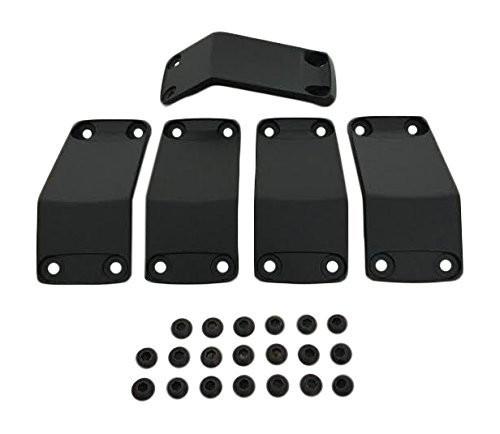 KMC XD Series Rockstar 2 811FIN29012NABS Black Wheel Inserts 20x9 Set of 5 - The Center Cap Store KMC XD Series Rockstar 2 811FIN29012NABS Black Wheel Inserts 20x9 Set of 5 - The Center Cap Store