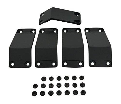 KMC XD Series Rockstar 2 811FIN29018ABS Black Wheel Inserts 20x9 Set of 5 - The Center Cap Store KMC XD Series Rockstar 2 811FIN29018ABS Black Wheel Inserts 20x9 Set of 5 - The Center Cap Store