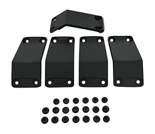 KMC XD Series Rockstar 2 811FIN89000ABS Black Wheel Inserts 18x9 Set of 5 - The Center Cap Store KMC XD Series Rockstar 2 811FIN89000ABS Black Wheel Inserts 18x9 Set of 5 - The Center Cap Store