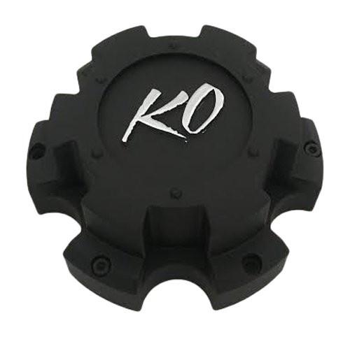 KO Wheels CAP6025-6H Matte Black 6 Lug Wheel Center Cap - The Center Cap Store KO Wheels CAP6025-6H Matte Black 6 Lug Wheel Center Cap - The Center Cap Store