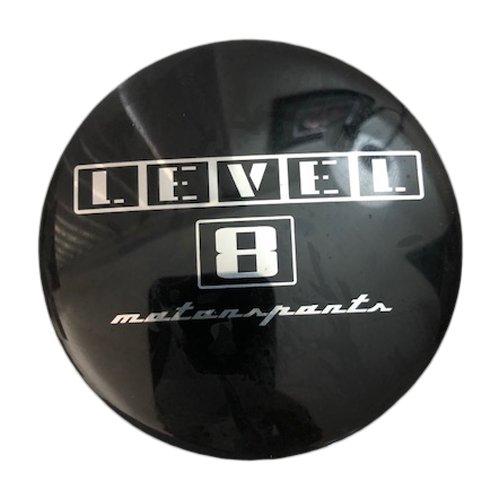 Level 8 Wheels 80586 XB3490006 Black Replacement Sticker 3.5 Inch Diameter - The Center Cap Store Level 8 Wheels 80586 XB3490006 Black Replacement Sticker 3.5 Inch Diameter - The Center Cap Store
