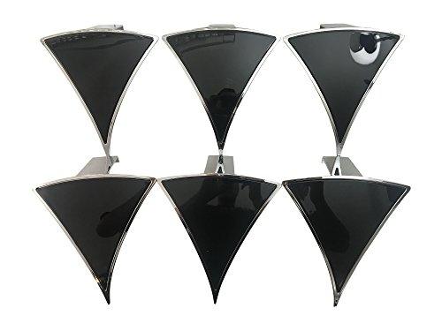 Lexani Dial 001-30-FY-1 Black Wheel Insert Set of 6 30 Inch - The Center Cap Store Lexani Dial 001-30-FY-1 Black Wheel Insert Set of 6 30 Inch - The Center Cap Store