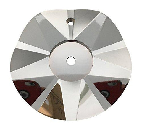 Lexani Wheels AT-236 NO Logo Chrome Wheel Center Cap - The Center Cap Store