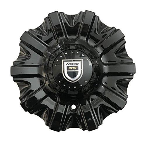 Lexani Wheels LSS-10 Gloss Black Caps C-327 - The Center Cap Store Lexani Wheels LSS-10 Gloss Black Caps C-327 - The Center Cap Store
