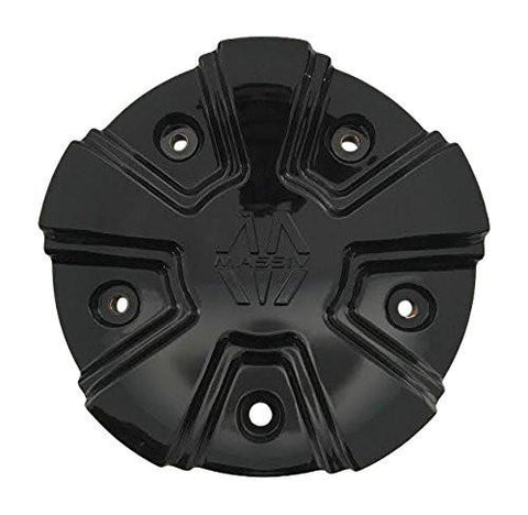 Massiv Wheels PD-CAPSX-P5123 Black Wheel Center Cap - The Center Cap Store