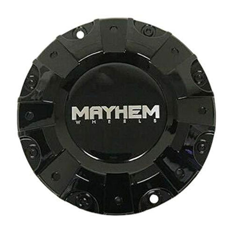 Mayhem Gloss Black Wheel Center Cap C108112B01 - The Center Cap Store