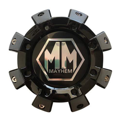 Mayhem Wheels 8101 Monstir Dually C108101B01-F 8131208525F-2 Gloss Black Front Center Cap - The Center Cap Store Mayhem Wheels 8101 Monstir Dually C108101B01-F 8131208525F-2 Gloss Black Front Center Cap - The Center Cap Store