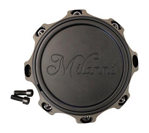 Milanni 446 Kool Whip 8 Lug Matte Black Center Cap C446-8CL-CAP-UP - The Center Cap Store Milanni 446 Kool Whip 8 Lug Matte Black Center Cap C446-8CL-CAP-UP - The Center Cap Store