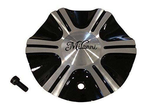 Milanni 452 Stellar Black Machine Wheel Rim Center Cap V452-CAP(AL) - The Center Cap Store Milanni 452 Stellar Black Machine Wheel Rim Center Cap V452-CAP(AL) - The Center Cap Store