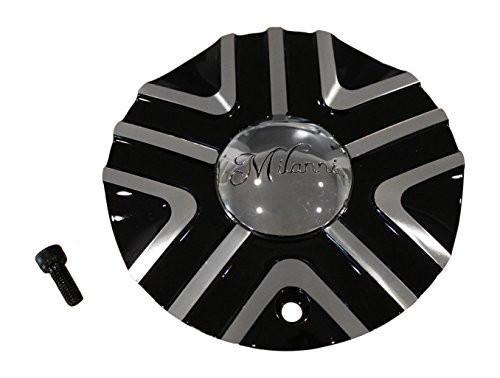 Milanni 461 Stealh Black Machine Center Cap 461-1770-PLASTIC-CAP - The Center Cap Store Milanni 461 Stealh Black Machine Center Cap 461-1770-PLASTIC-CAP - The Center Cap Store