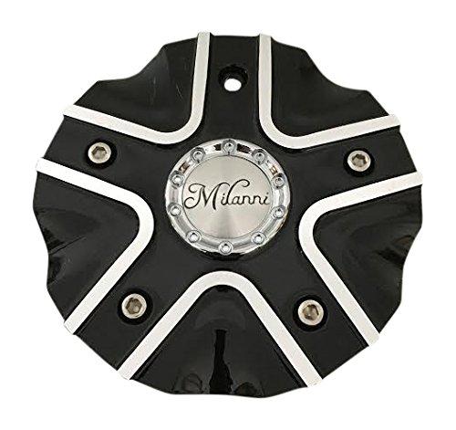 Milanni Wheels C458GBMF-CAP C-458B-UP LG0909-105 Black and Machined Center Cap - The Center Cap Store Milanni Wheels C458GBMF-CAP C-458B-UP LG0909-105 Black and Machined Center Cap - The Center Cap Store