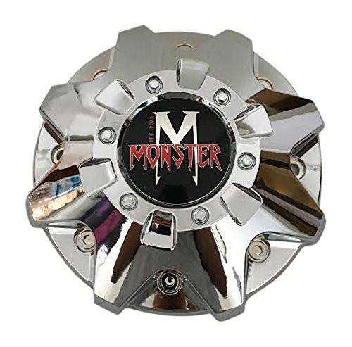 Monster Off-Road Wheels C-224-5 C-224-6 Chrome Wheel Center Cap Fits 22 Inch - The Center Cap Store Monster Off-Road Wheels C-224-5 C-224-6 Chrome Wheel Center Cap Fits 22 Inch - The Center Cap Store