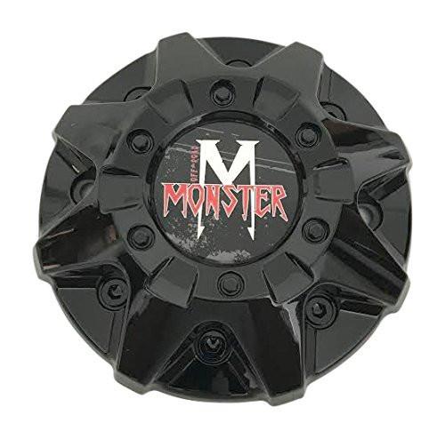 Monster Off-Road Wheels C-224-8 C-224-3 LG1309-80 Gloss Black Wheel Center Cap 17 Inch - The Center Cap Store Monster Off-Road Wheels C-224-8 C-224-3 LG1309-80 Gloss Black Wheel Center Cap 17 Inch - The Center Cap Store