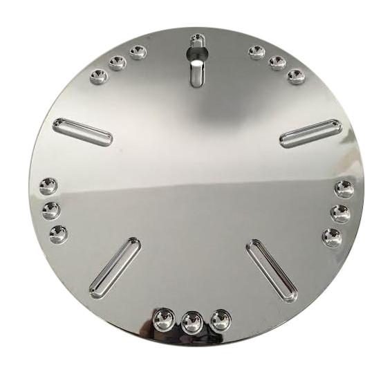 Pinnacle P46 Spade Chrome Wheel Rim Center Cap 119S165-S LG0910-55 6 3/8" - The Center Cap Store Pinnacle P46 Spade Chrome Wheel Rim Center Cap 119S165-S LG0910-55 6 3/8" - The Center Cap Store