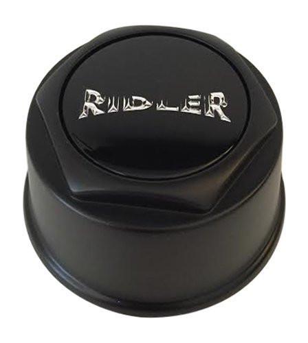 Ridler Wheels C569301CB7 C10675MB Black Center Cap - The Center Cap Store