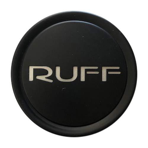 Ruff Wheels R3 CAP9012-U4B RR3B Satin Black Center Cap - The Center Cap Store Ruff Wheels R3 CAP9012-U4B RR3B Satin Black Center Cap - The Center Cap Store